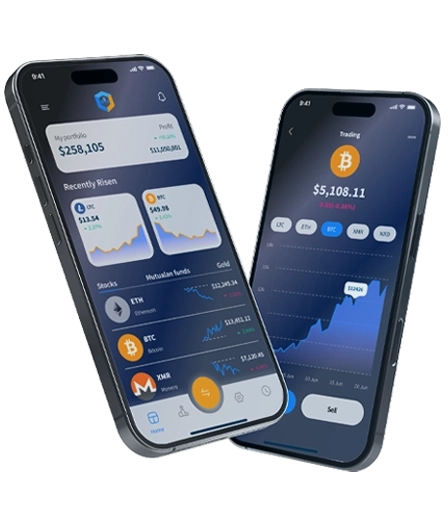 Dashboard per smartphone di BTC365 Arnyvo